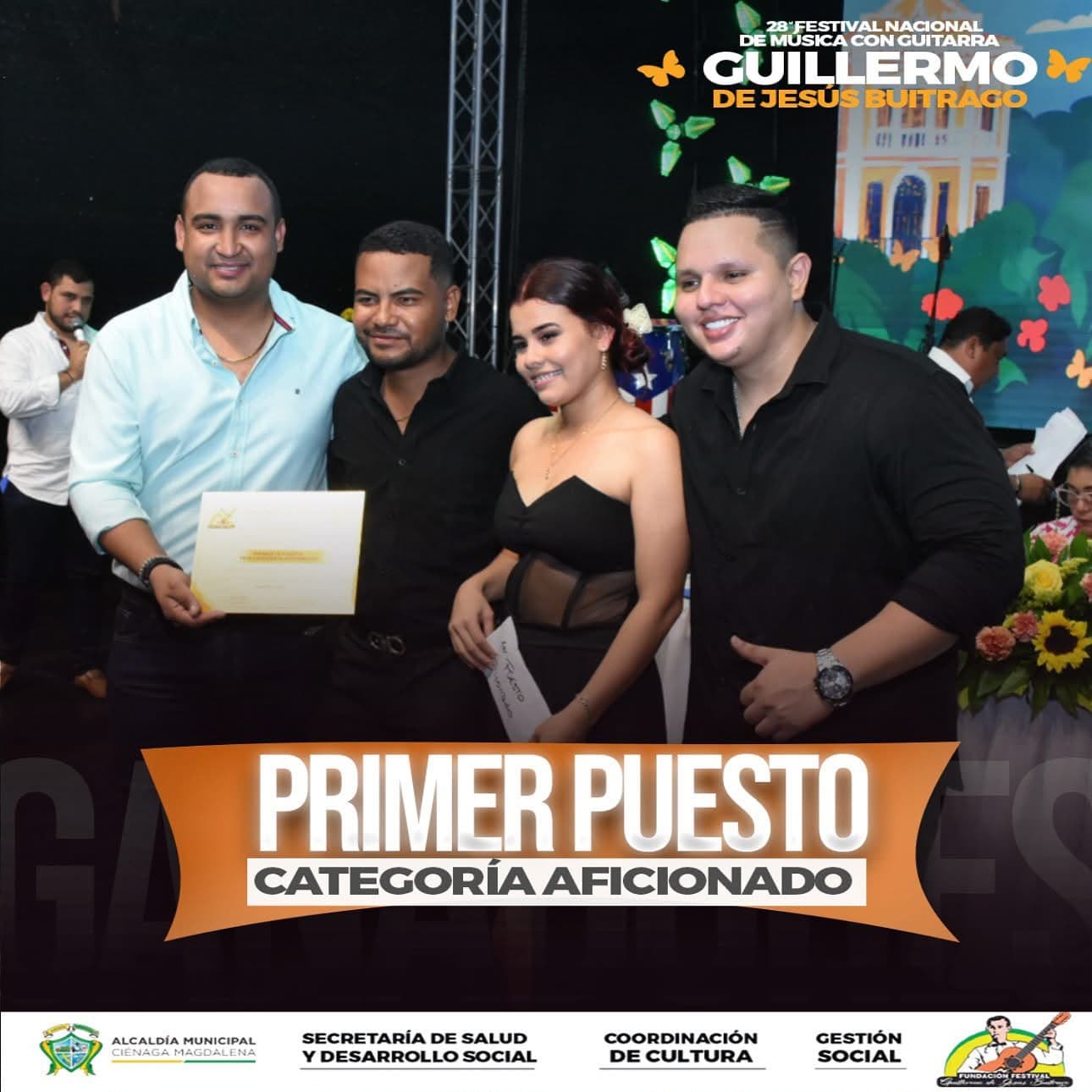 Segundo lugar - Festival Guillermo de Jesús Buitrago